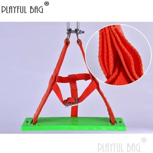 Safety rope wood seat board High place working Hanging seat board Safety protection equipment Anti fall ZL116 Spider man