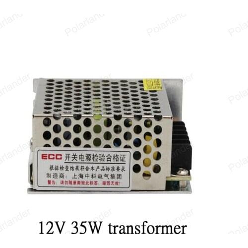 Secure quality simple operation AC 220V 50~60HZ to DC 12V 35W Lighting Transformer LED strip power supply Drive free shipping