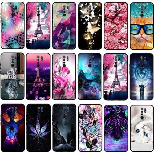 For Redmi 9 Case Soft Silicone Back Cover TPU Case on For Xiaomi Redmi 9 Phone Back Cover Redmi9 6.53" Fundas For Redmi 9 Cases