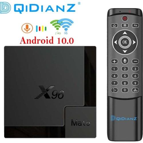 Dual WIFI Android 10 4GB 32GB 64GB Smart TV BOX X96MATE Allwinner H616 Quad Core Google Play Set Top Box Media player x96 mate