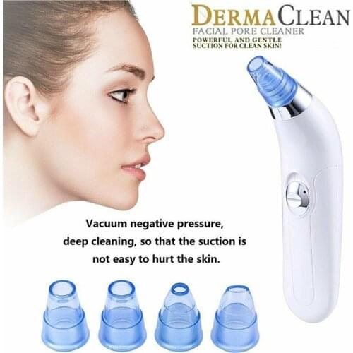 Black Dots Vacuum Pore Cleaner Nose Black Point Remover Blackhead Acne Pimple Removal Suction Extractor Facial SPA Beauty Tools