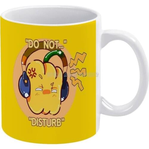 Bros : Do Not Coffee Mugs Friends Mugs Travel Beer Porcelain Tea Kitchen Cup Friends Gift Yellow Pepper Sweet Pepper Bell Pepper