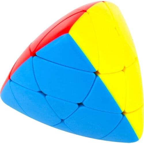 MoYu Mastermorphix Stickerless 3x3 Magic Cube Puzzle Toy - Colorful