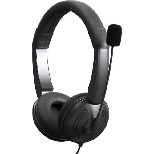 SOONHUA Over-Head Headphones Calling Center Noise Canceling Headset Mic Hands Free Headphone For Truckers Drivers