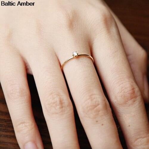 Wedding Ring White Austria Crystal Zircon Ring Christmas Gift For Women Wedding Jewelry Rings Wholesale Dropshipping In Stock