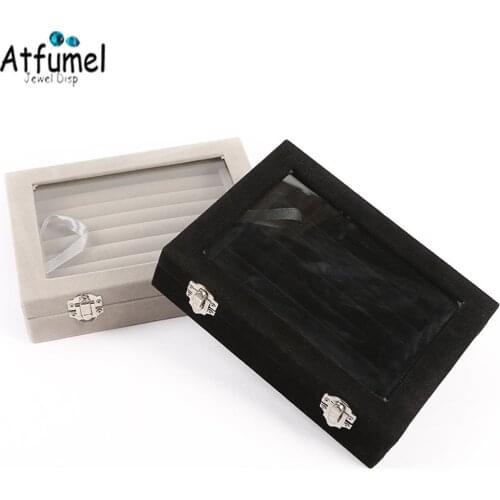 Glasses Lid Jewellery Organizer Ring Jewelry Box Stackers Cufflinks Jewelry Box Holder Tray Earring Stud Pendant Organizer Case