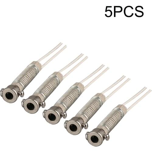5PCS 110V 60W Soldering Iron Core Heating Element Replacement Welding Tool For SY Outer Thermal Electric Iron