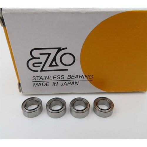10pcs/50pcs Japan EZO stainless steel bearing SR156ZZ 4.762*7.937*3.175 mm DDRI-5632ZZ high speed miniature ball bearings