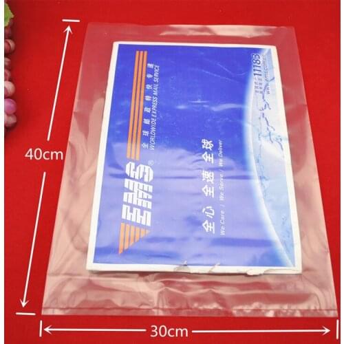 30X35CM 12C Transparent bag PE high pressure plastic bag 100PCS Vacuum bag
