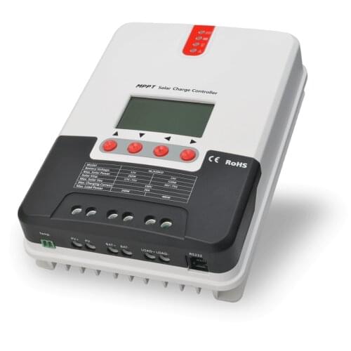 SRNE Solar MPPT Common Negative Pole Charge Controller 12V/24V 20A 30A 40A For Off-Grid System Gel Lead-Acid Lithium Battery