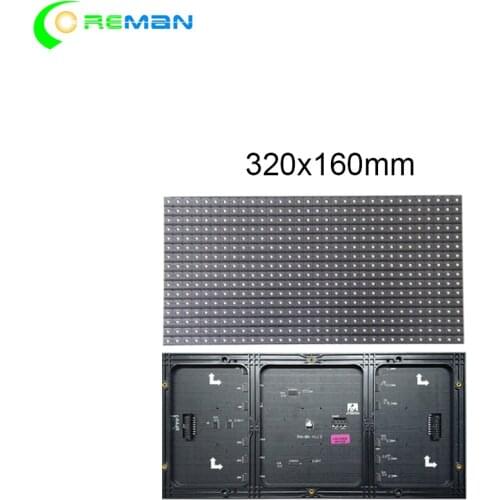 P10 SMD 3IN1 RGB full color led display module,indoor LED panel,320*160mm led video panel matrix