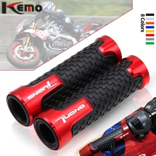 For Aprilia Tuono TUONO 7/8" 22mm Universal Motorcycle Accessories CNC Aluminum Handlebar Hand Grips Handle Bar End Grip