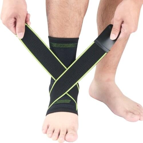 1 PC Football Sports Protective Ankle Support Basketball Ankle Brace Compression Nylon Strap Belt Ankle Protector Equipments