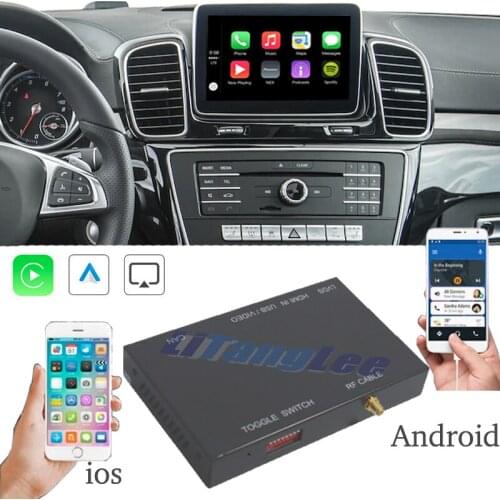 Car Camera Carplay Decoder Adapter For Mercedes Benz GLE MB W166 NTG APS Mirror Link Display Android Auto Play 360 BirdView