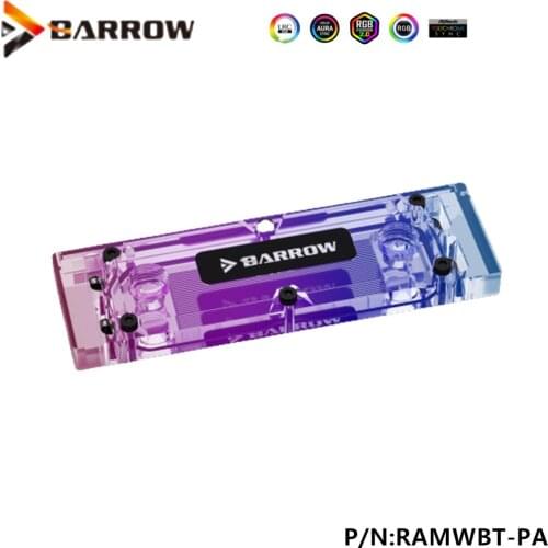 Barrow memory cold head standard width memory cooling armor RAMLA RAMWBT-PA