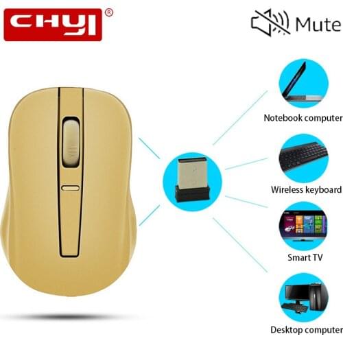 Wireless Gaming Mouse 2.4Ghz Silent Ergonomics Optical USB Mause Computer 1600DPI For Laptop Notebook Mute Mause Mouse Gamer
