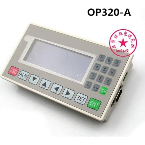 OP320-A MD204L 4.3 inch Text Display HMI Support 232 485 Communication ports new offer OP320-A-S