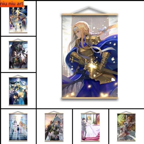 DIY Sword Art Online Animation Diamond Painting Diamond Mosaic Cross Stitch Kits Full Diamond Embroidery Room Decoration