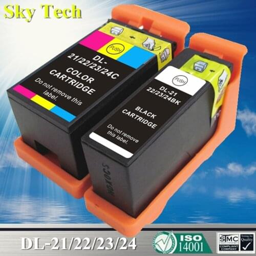 Compatible Ink cartridges For DL21 DL22 DL23 DL24 For DELL V313 / V313W / V515W / P513W / P713W / V715W Printer