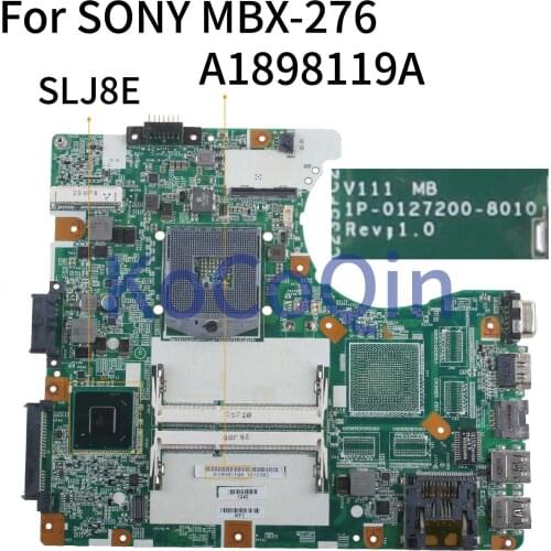 KoCoQin Laptop motherboard For SONY SVE14 SVE14A35CXH MBX-276 Mainboard A1898119A 1P-0127J00-8010 SLJ8E