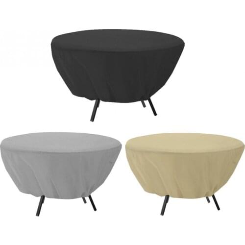 Round Non-slip Table Cloth Table Cover Home Hotel Table Dust Cover Outdoor Waterproof Garden Patio Furniture Covers For Party