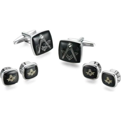 High Quality Masonic cufflinks, French shirt clothing accessories, classic Masonic Cufflinks