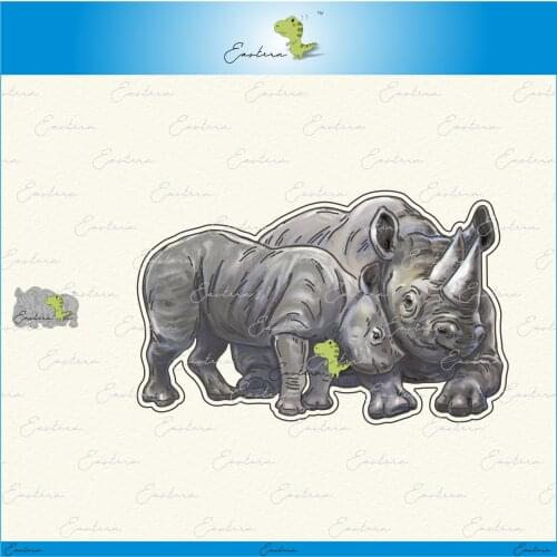 Rhinoceros metal cutting dies 2021 new diy mould Scrapbooking Paper Making Embossing tools die cuts crafts dies molds