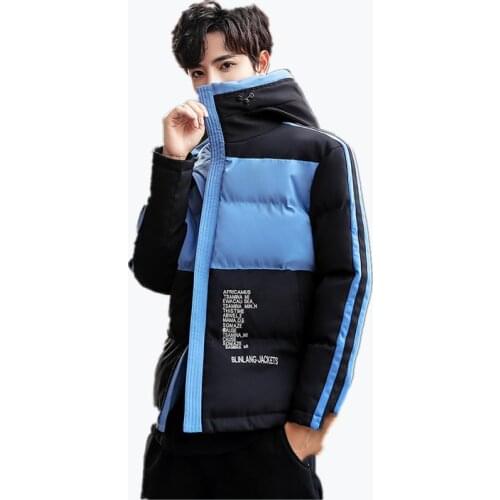 1167 Mens Warm Hooded Thick Jacket Coat Male Casual High Quality Overcoat Thermal Winter Parka Men