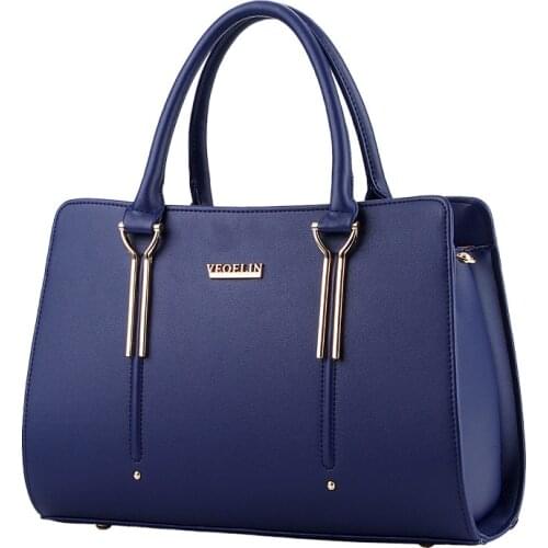 2021 New Women Bag Vintage Leather Handbag Casual Tote Fashion Women Messenger Bags Shoulder Top-Handle Purse Wallet Hand Bag