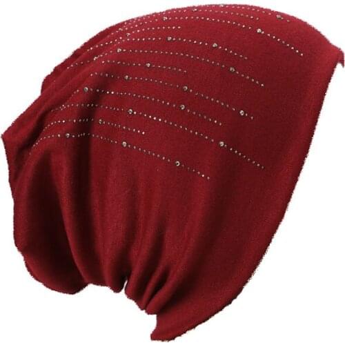 New Autumn And Winter Mens Womens Couples Headgear Riding Hat Knitted Double Layer Cashmere Hot Drill Warm Maternity Cap