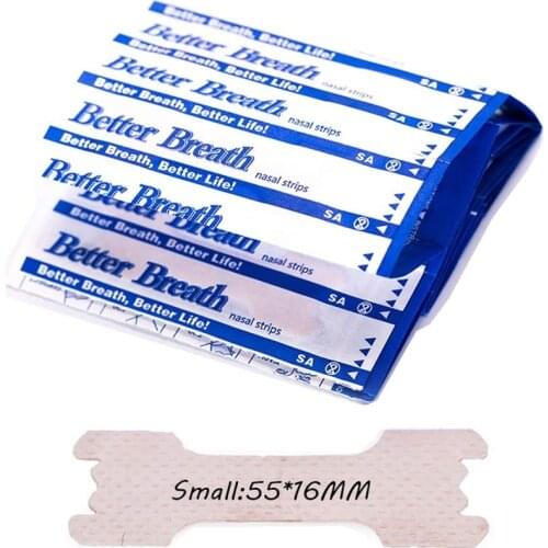 2000pcs 55x16mm Professional Anti Snoring Nasal Strips Better Breath Nasal Strips Right Way Stop Snore Easier Breath Good Sleep