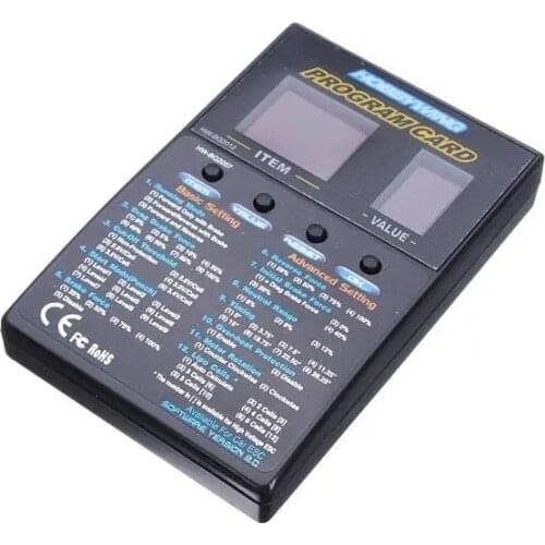 Hobbywing Quicrun Program Card For RC Car