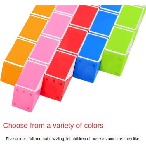 Variety Magic Ruler 24 Section 36/72 Section Kindergarten Fancy Toy for Children Abnormity Cube Set Full Set of Beginners