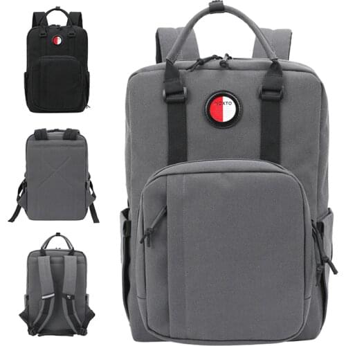 REJS LANGT Fashion Mens Backpack 17 Inch Laptop Bag Nylon College School Bags Business Short Travel Mochila Rucksack sac a dos