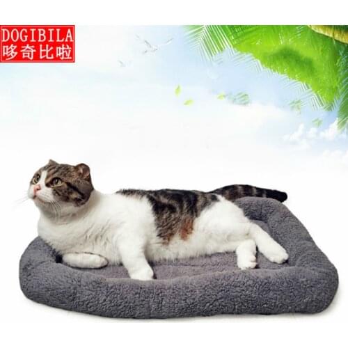 Pet products breathable dog house mat summer anti slip cat litter nest pet pad cat bed