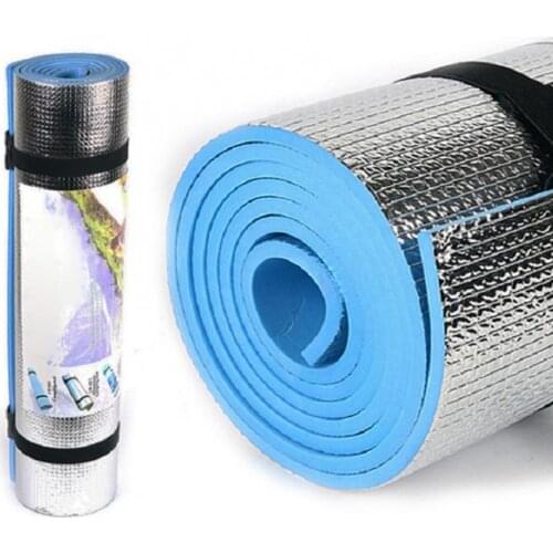 10MM Thick Moisture-Proof Cushion Outdoor Dampproof Thicken EVA Foam Mat Camping Blanket Sleeping Aluminum Foil Pad Yoga Mats