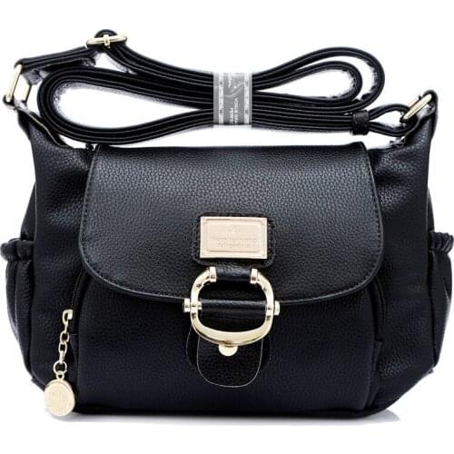 Woman bag 2021 new middle-aged mother bag diagonal bag Korean spring PU leather small bag woman shoulder messenger bag purses