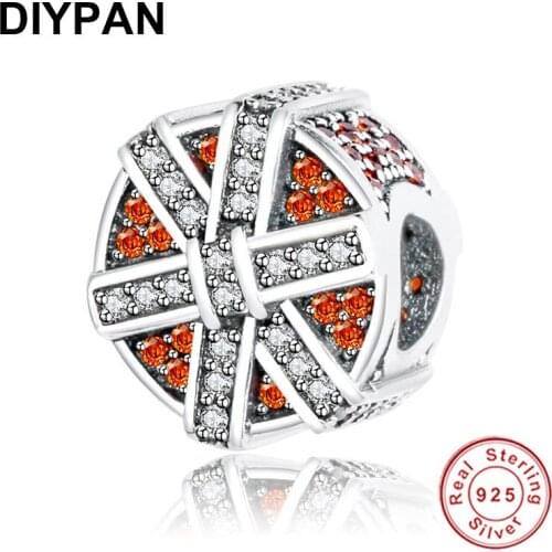 925 Silver Dazzing Gift Box Charm Fit Original Pandora Charms Silver 925 Bracelet Women Fashion Jewelry Berloque
