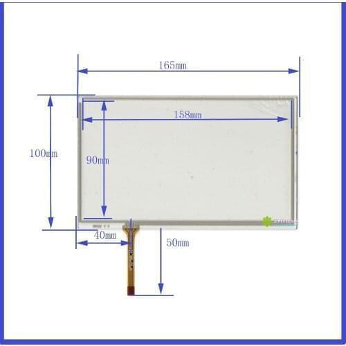 ZhiYuSun SWT-10588 165mm*100mm 4 Four Wire Resistive 7inch Touch Screen Car dvd Free shipping this is compatible SWT10588