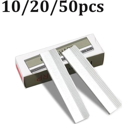 10/20/50pcs Permanent Makeup Eyebrow Trimmer Maquiagem Special Eyebrow Stainless Steel Scraping Eyebrow Blade Beauty Makeup Tool