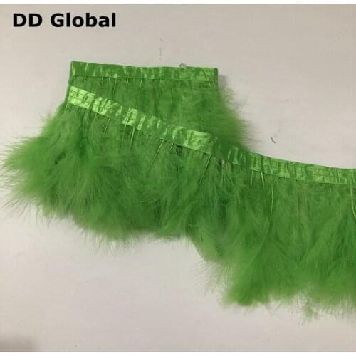 2 meters christmas halloween party strips 15-20cm width marabou feather trims lace boas for home carnival decoration accessories
