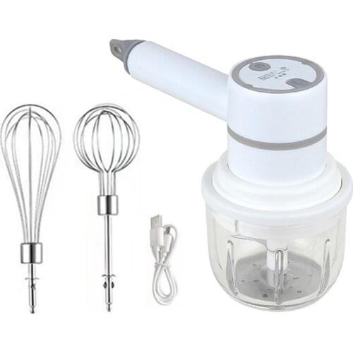 250ML/300ML 3-Speed Multifunction Electric Hand Stick Blender Electric Egg Whisk Mixer Meat Mixer Whisk Cream Kitchen Supplies