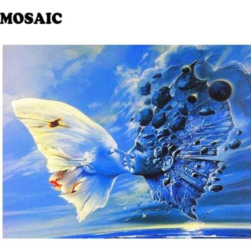 Diy Diamond Embroidery abstract Lovers,sale Diamond Painting cross stitch Full Diamond Mosaic pictures Needlework Crafts decor