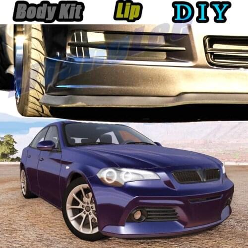 Car Bumper Lip Front Spoiler Skirt Deflector For Rover 800 Series Sterling 800 Tune Car Modified Body Kit VIP Hella Flush Lips