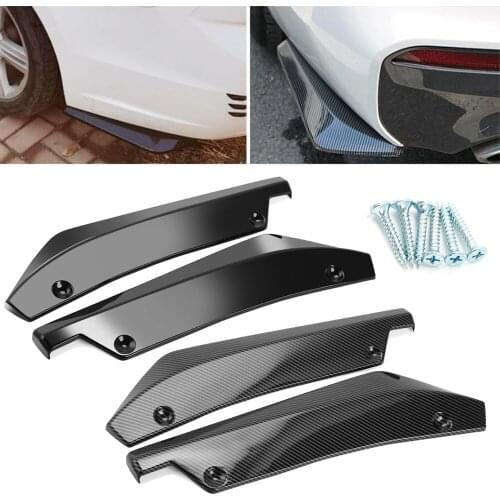 Car Rear Bumper Lip Spoiler Diffuser For Ford Focus 2 Fiesta Mondeo MK4 Transit Fusion Kuga Ranger Mustang Armrest