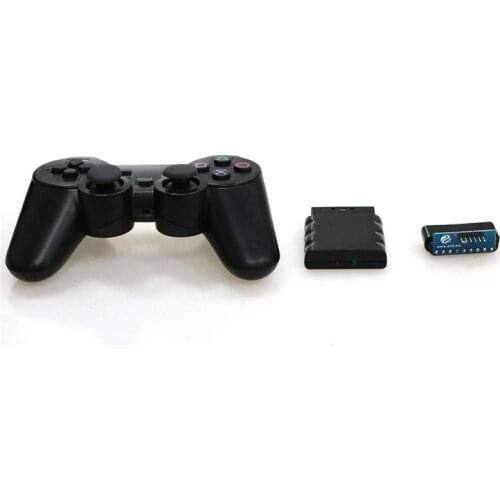 PS2 Wireless Remote Control Handle Kit Receiver Adapter Board for Robot Arm Smart Tank Car Chassis DIY RC Model Toy