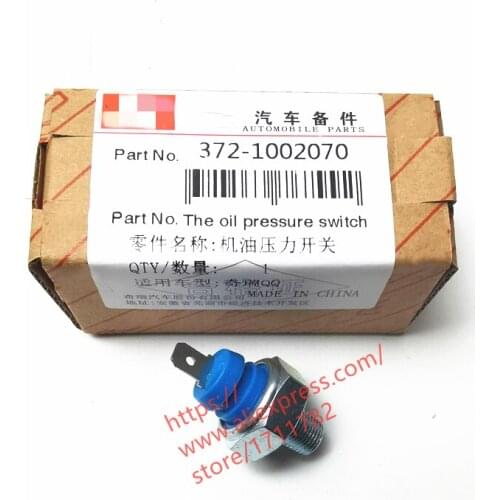 Engine Oil Pressure Sensor For Chery A1 Kimo A113 Face QQ Sweet QQ6 Jaggi 372/472 Engine 372-1002070