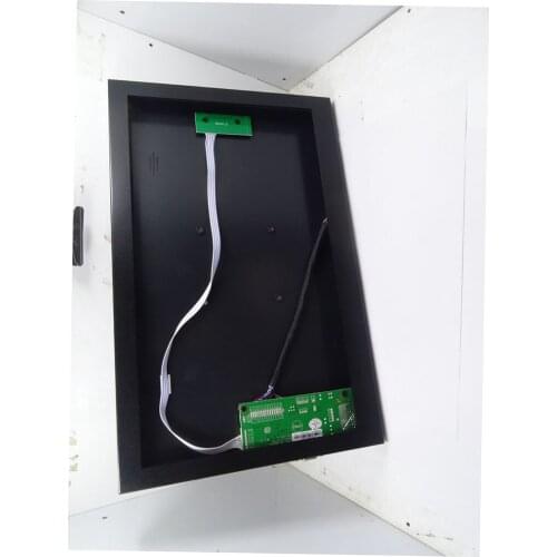 Kit for B156HB01 V0 15.6" LED 58C Controller board + Metal alloy back cover case box DIY VGA HDMI-compatible LCD 1920x1080 panel