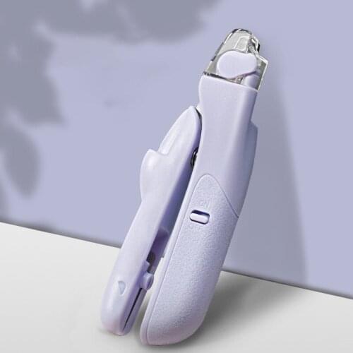 Second generation of new pet nail clippers cat nail clippers stainless steel LED lights dog nail clippers dog and cat grooming p