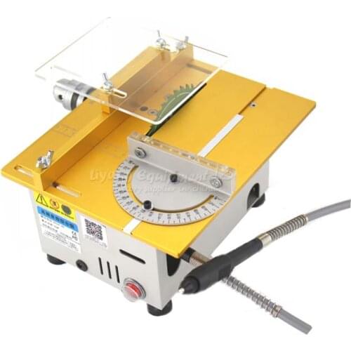 Miniature Precision Multi - Function Bench Saw T5 Small Cutting Machine for Woodworking
